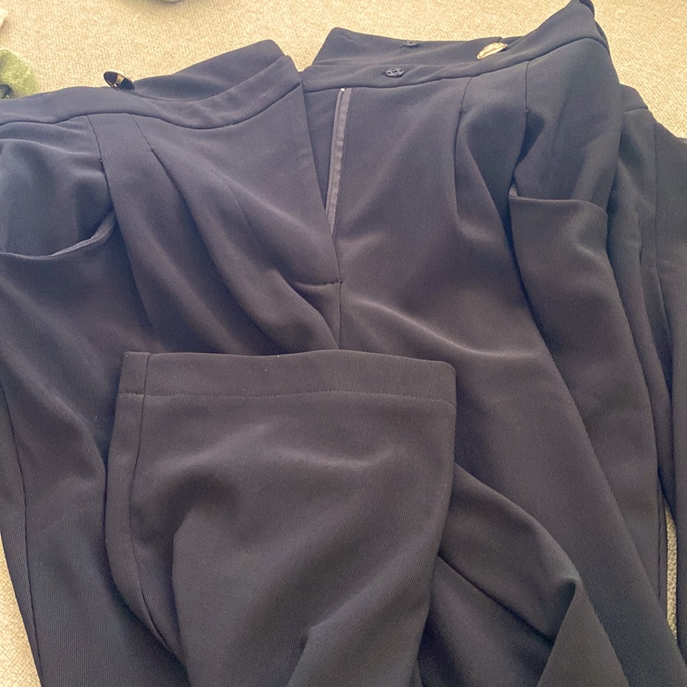 Gracia nautical black jumpsuit. - Picture 4 of 4